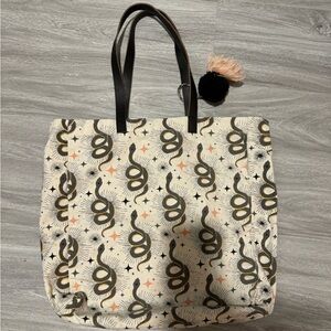 Snake Tote Bag